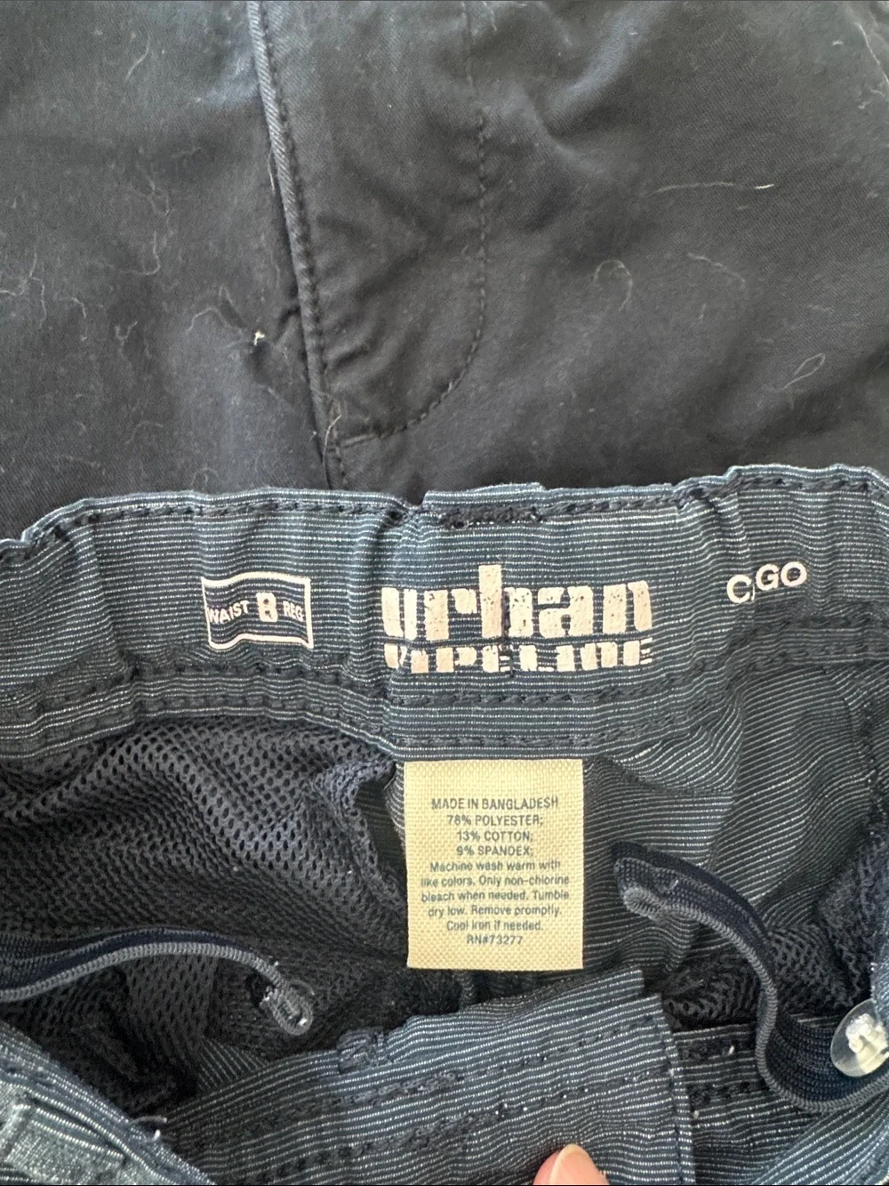 Set of five boys shorts various brands. See photos size 8 to 12